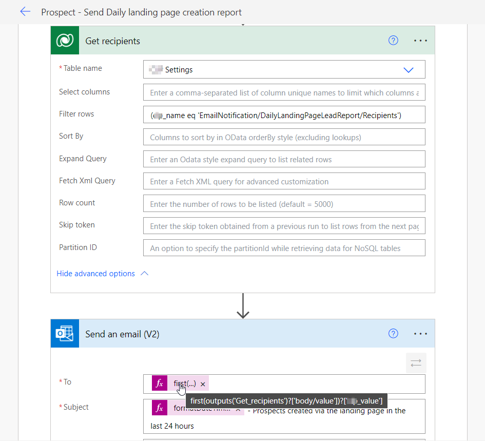 Configuration Table 2